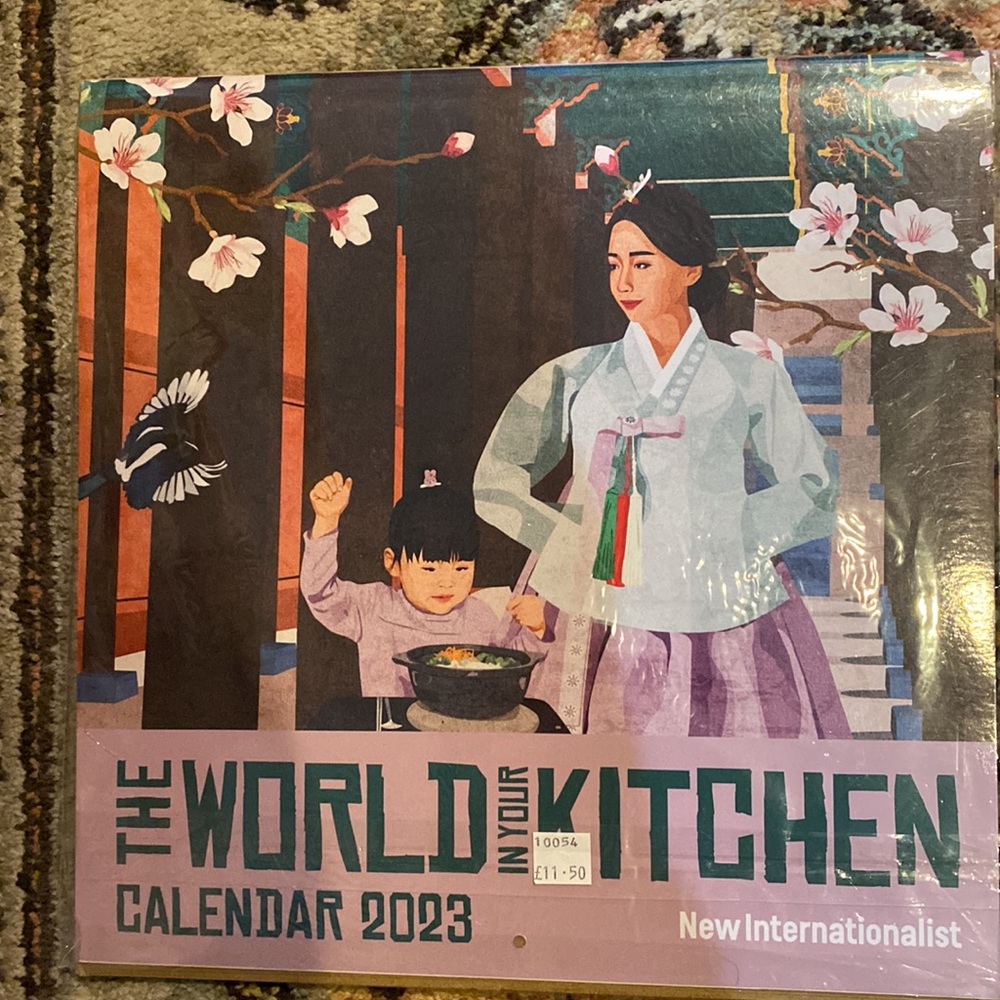 NIP The World In Your Kitchen Calendar 2023 New Internationalist